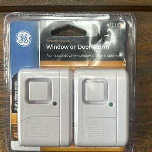 🆕 GE Personal Security Window and Door Alarm (2 pack)